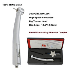 BEING Dental High Speed Handpiece Fiber Optic 45 Degree Surgical NSK Coupler LED