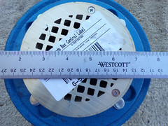 MS FD-12000 Low Profile 5″ Adjustable Floor Drain; mC