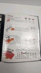 Dental Meisinger Diamond & Carbide Burs Assorted Diamond Wallet 256 total Burs