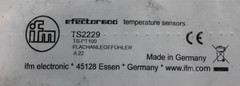 TS2229 IFM EFECTOR 600 TEMPERTURE SENSOR TS-PT100 **NEW**