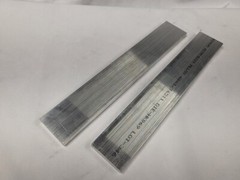 6061 Aluminum Flat Bar, 3/8″ x 2″ x 12″ long, Solid Stock, Plate, Machining, 2pk