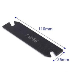 Carbide Lathe Cutting Grooving Blade Cut-Off Parting Tool Holder Wear Resistant