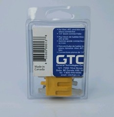 General Technologies Corp GTC CT6100 Fuse Socket Connector Kit , Yellow