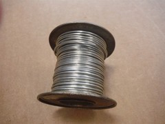 Partial Roll Of Western Electric At 6157 Copper Lashing Wire 16 Gage *D05