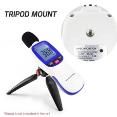 Bluetooth Decibel Meter Digital Sound Level Meter Portable SPL Meter 30~130dB…