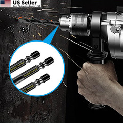 11-pc Masonry Drill Bits Carbide Concrete 11 Pack Multiple Sizes (5/32″-1/2″)