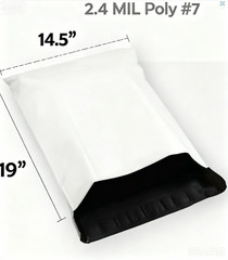 1~50~100~200~500~1000 14.5×19 Poly Mailers Shipping Envelopes Self Sealing Bags