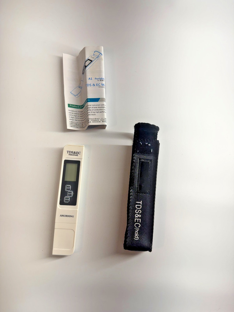 TDS&EC Portable TDS/EC Water Quality Tester Meter with Hold Function WORKS