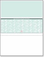 Blank Check Stock Laser/Ink-Jet 8-1/2 x 11″ 24# lb 500 Sheets Per Pack Red-Blue