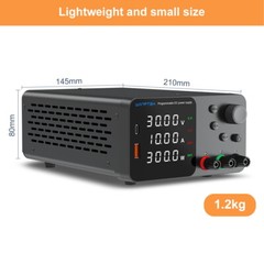 0-30V/60V/120 3A/5A/10A Adjustable DC Power Supply Veriable Lab Bench Switching