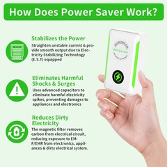 StopWatt Eayburst Electricity Saving Box Energy Saver Plug Saving Device home