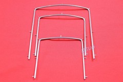 20PCS SET HIGH GRADE RUBBER DAM CLAMPS + FRAMES + PUNCH PLIERS + CLAMP FORCEPS