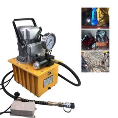 750W 10000 PSI Electric Hydraulic Pump Power Pack Single Acting Solenoid Valve