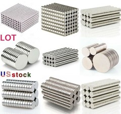 20-100X Round Rare Earth Magnet Neodymium Small Strong Magnets Disc Refrigerator
