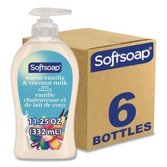 Softsoap US07059ACT Liquid Hand Soap Pumps – Vanilla and Coconut (6/Carton) New