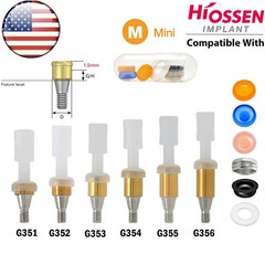 US Dental Overdenture Locator Abutment fit Hiossen Oss ET Mini/Regular Implants