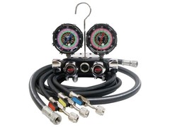CPS MV4H4P5EZ – BlackMax 4 Valve Manifold and Gauge Set