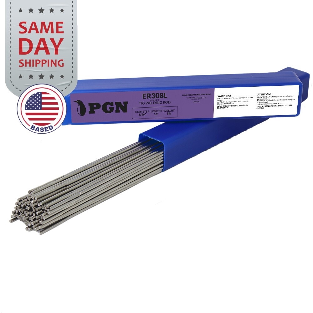 ER308L 5-lbs 1/16″ x 16″ Stainless Steel Welding Rod – TIG Filler Rod, TIG Rod
