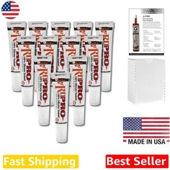 RD PRO Red RTV Silicone Sealant 12pk 2.8oz Industrial Heatproof Waterproof