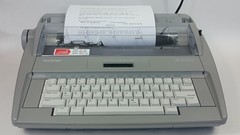 Brother SX-4000 Electronic Electric Typewriter – Working