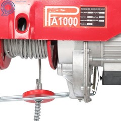 Electric Hoist 1600W 110V 2200lbs 328ft Wireless & 14ft Wired Remote Control