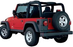 Bushwacker Trail Armor Rear Corner Covers | 2-Piece Set, Black, Textured Finish