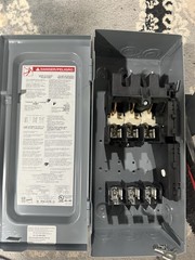 Square D H361 Heavy Duty Safety FusibleSwitch 30A 551-600V AC 3-Pole