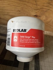 Case Of 4 ECOLAB 6117905 Solid SurgePlus Laundry Detergent 36 LB