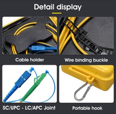 150m to 2km SC/UPC-LC/APC SM-9/125μm G652D OTDR Extension Line/GPON FTTX EPON