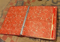 Vintage Corporate Records Book Red Binder NEW STORED 9.5″ x 12″ Dividers