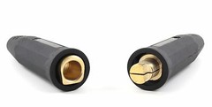 SÜA Welding Cable Connector 1/0 to 4/0 Pair Male & Female LC40 Style
