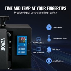 16×20 1700W High Pressure Heat Press & Fast Heating Sublimation Machine