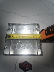 Hubbell-Raco 265 4-11/16″ Square box 2-1/8″ Deep 3/4″ KO Lot of 7