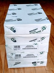 (5 Reams)SKILCRAFT 8-1/2″x 14″ White Copying Paper/ Long grain/ 20# 2500 Sheets