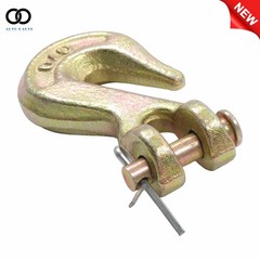 10 Pack 1/4″ Chain Hooks G70 Clevis Grab Hooks,Working Load 3600lbs Alloy Steel