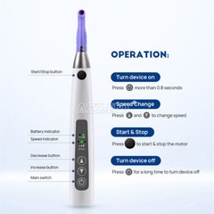 Dental Cordless Hygiene Prophy Polishing Handpiece /Brushes Resin Wheel Polisher