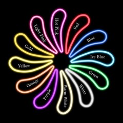 Gold LED Neon Sign 20″L x 9″H #33124