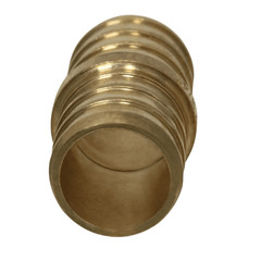 50 Pcs. 3/4″ Pex Coupling – Lead Free Brass 3/4 Inch Crimp Coupling 23-2-4=50
