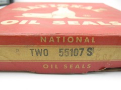 National 55107S Oil Seal – 7.008″ OD X 5.750″ ID X 0.562″ Wide – 2/Pack