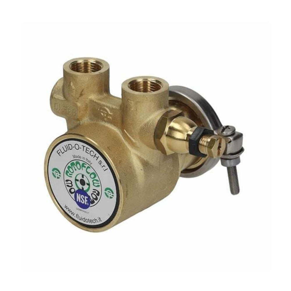 Pump Rotary Vane Clamp-Ring 100L/H Balanced By-Pass Small-Shaft PA104 Fluid-o-Te