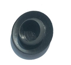Bpf1/2 0.5 Inch Flush Mount Black Plastic Body And Sheet Metal Hole Plug Qty 50
