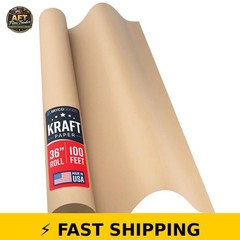 Bryco Goods Large Brown Kraft Paper Roll 36″ x 1200″