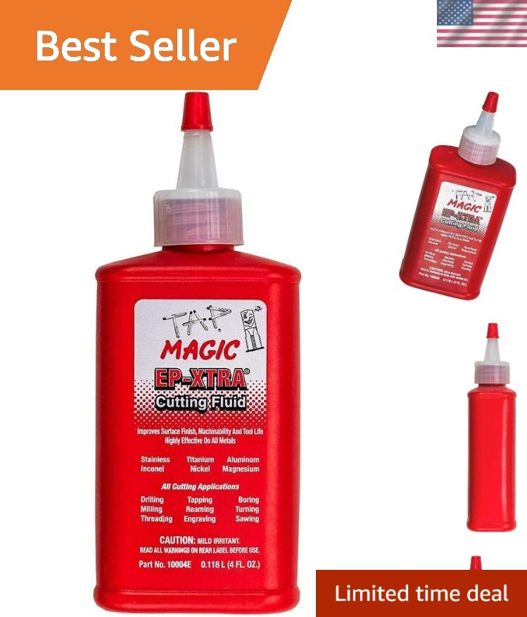 Cutting Fluid Synthetic 4 oz Spray Non-Run Metal Threading Tapping