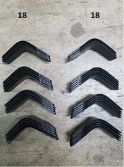 King Kutter 505036 Tiller Tines TG48 TG-G48 #505036 Set of 36 (18 LH 18 RH)