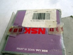 NSK 6007VVC3 ball bearing 62mm id, 35mm thick, 14mm loc2742