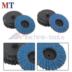 20 Pack 2 Inch 40/60/80/120 Grit Mixed Curved Sanding Discs Set for Die Grinder