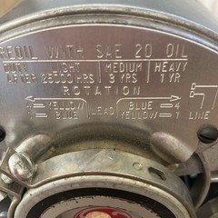 GE 5KH3UEA0453T 1/4HP 1PH 1725RPM 115v. HVAC ELECTRIC MOTOR Open Slv Brg. New.