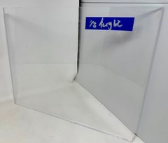 3/8 in. 9mm Clear Acrylic Sheet Plexiglass 14 x 11.25 in. (0.354” Thick) Plexi