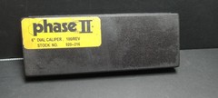 OEM PHASE II 920-216 0 – 6″ RANGE INSIDE OUTSIDE DIAL CALIPER .001″ GRADUATION!