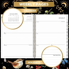2026 Planner – Planner 2026, 9″ x 11″, Jan 2026 – Dec 2026, 2026 Weekly Monthly